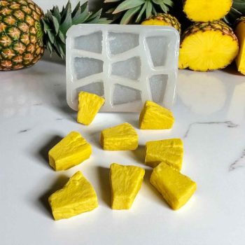 Pineapple Chunk Embeds Silicone Mold