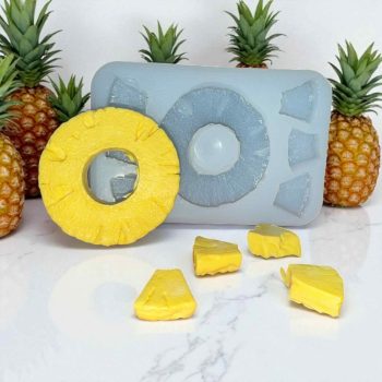 Pineapple Slice & Chunk Embeds Silicone Mold
