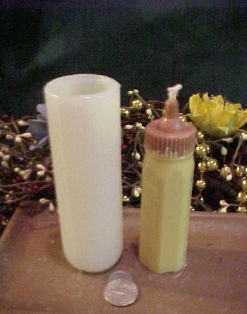 Baby Bottle Candle 1 Cavity Silicone Mold 1224 - Van Yulay