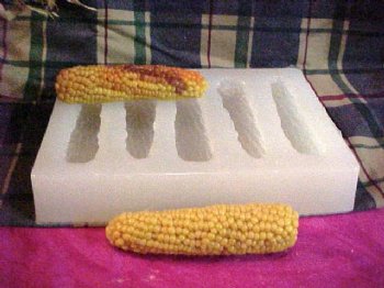 Corn Tarts 5 Cavity Silicone Mold 2274