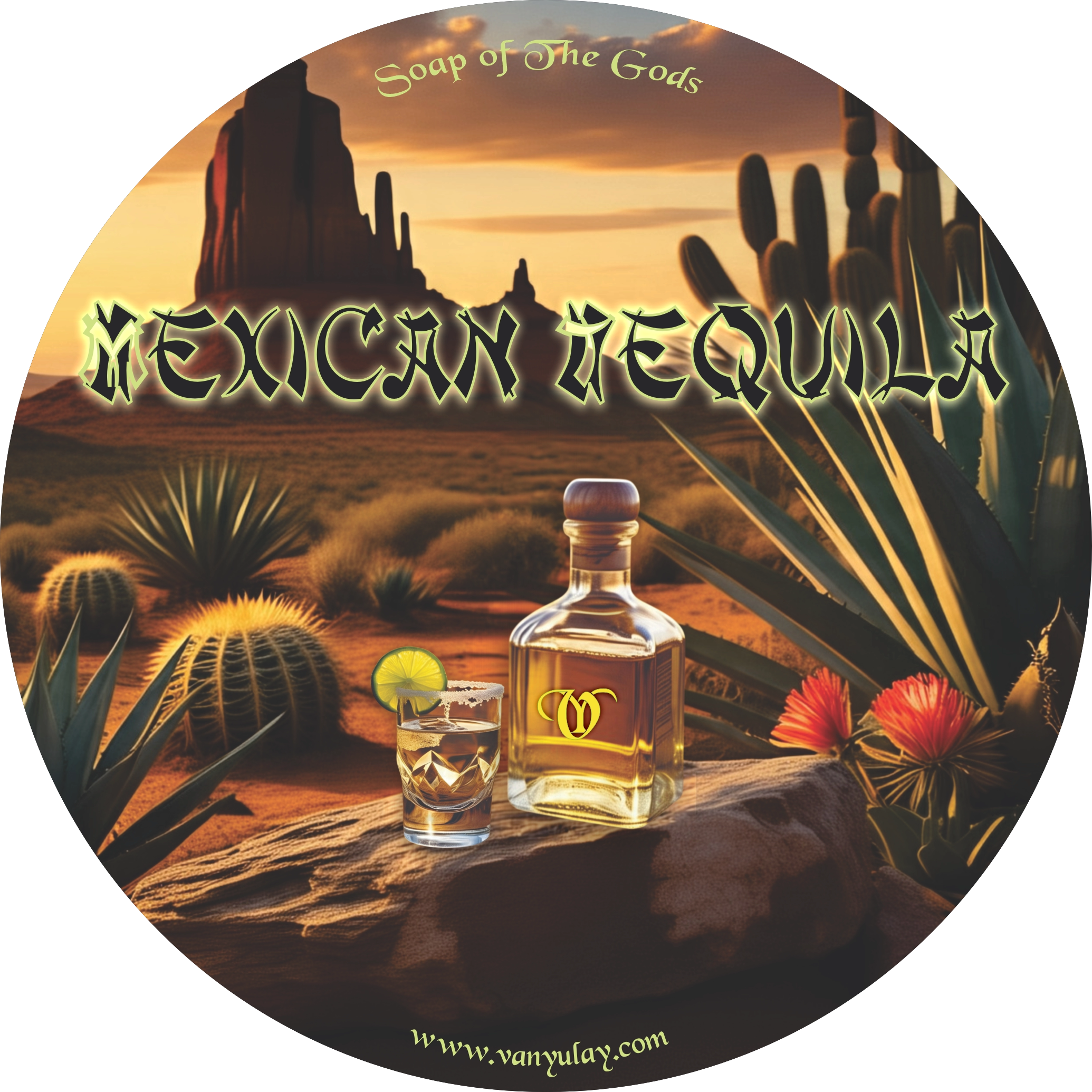 Mexican Tequlia Shave Soap Mexican Tequila
