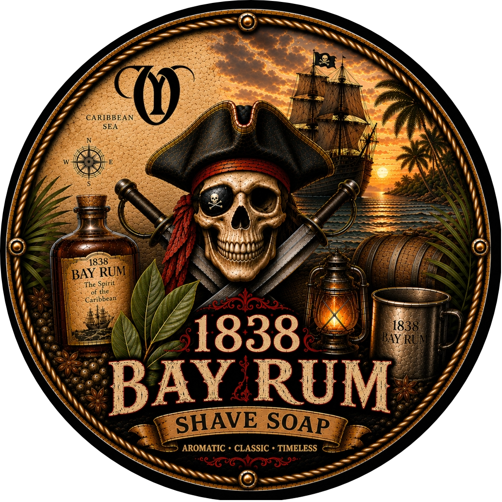 1838 Bay Rum Shave Soap